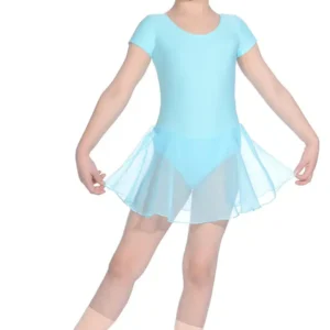AIM Aqua Skirted Leotard