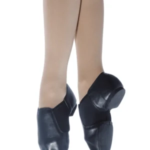 AIM Black Jazz Shoes Slip On