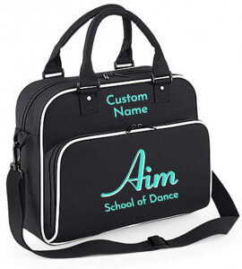 AIM Black & White Dance Bag
