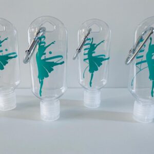 AIM Clip-On Hand Sanitiser Travel Bottles