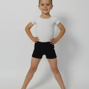 AIM White Cap Sleeved Leotard
