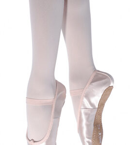 AIM Full Sole Satin Ballet Shoes for Primary and Grade One Exams