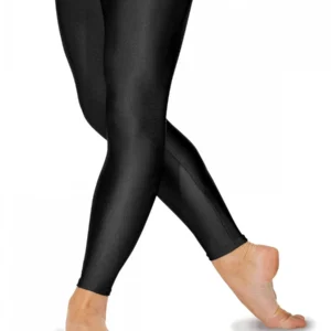 Black Footless Dance Tights