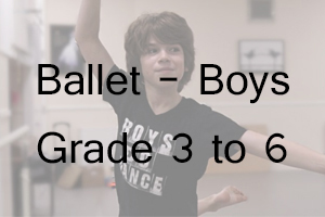 Boys Ballet - Grade 3 to 6 Uniform