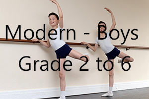 Boys Modern - Grade 2 to 6