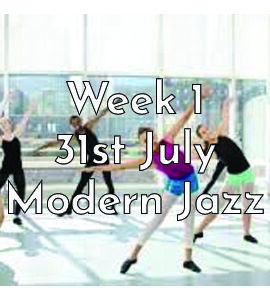 Week 1 - 31st July | Modern Jazz