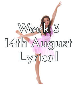 Week 3 - 14th August | Lyrical