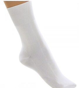 AIM White Ballet Socks