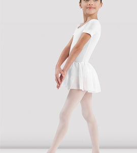 AIM White Skirted Leotard