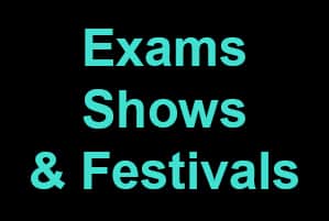 Exams, Shows and Festivals