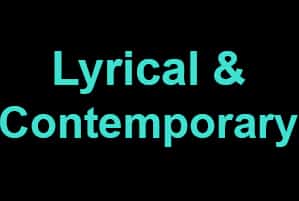 Lyrical and Contemporary