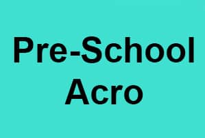 AIM Pre-School Acro Shop