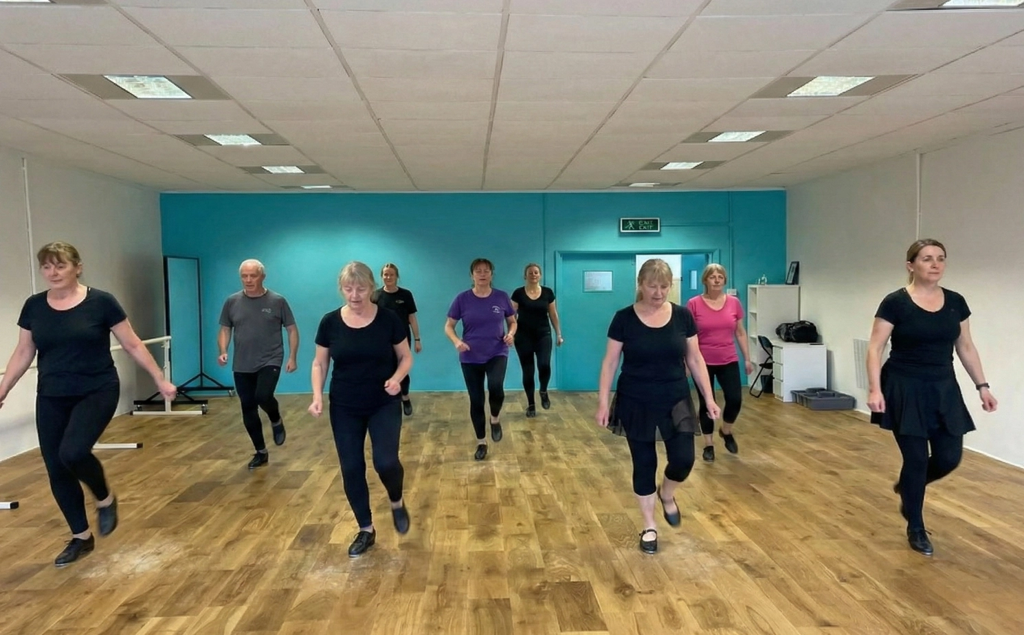 AIM dance class in Tap