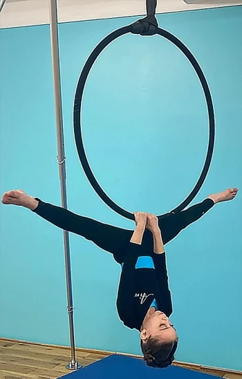 Renovation progress of the new Miranda Aerial Studio at Artists in Motion, serving Canterbury and Wingham families.